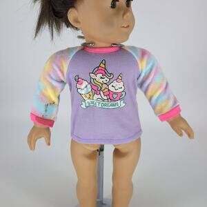 My Life As Poseable Dream Team Captain 18" Doll Long Sleeve Pajama Shirt - FAIR